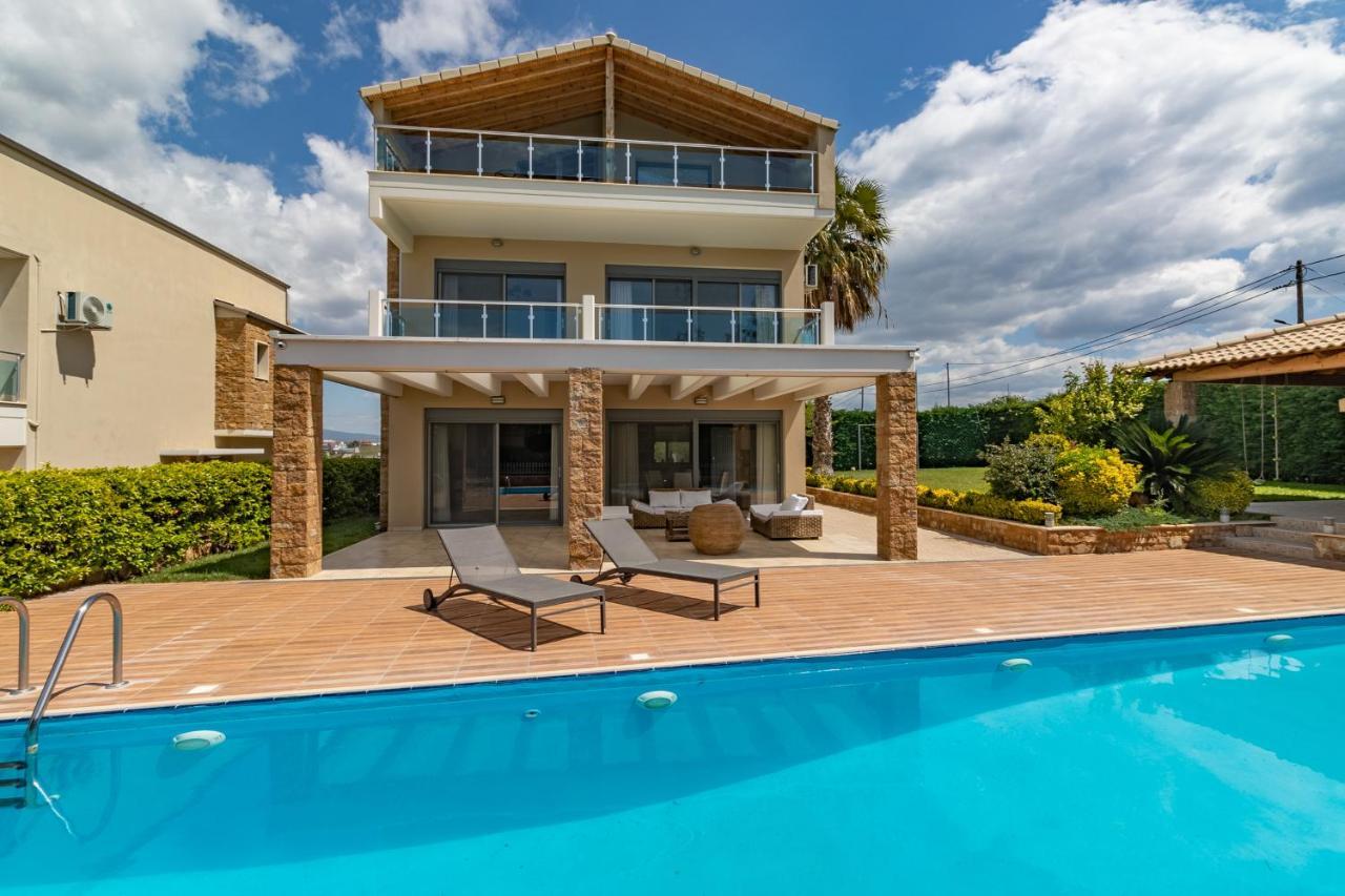 Nefeli & Dina Villas By Diomedes Group Неа-Муданья Экстерьер фото
