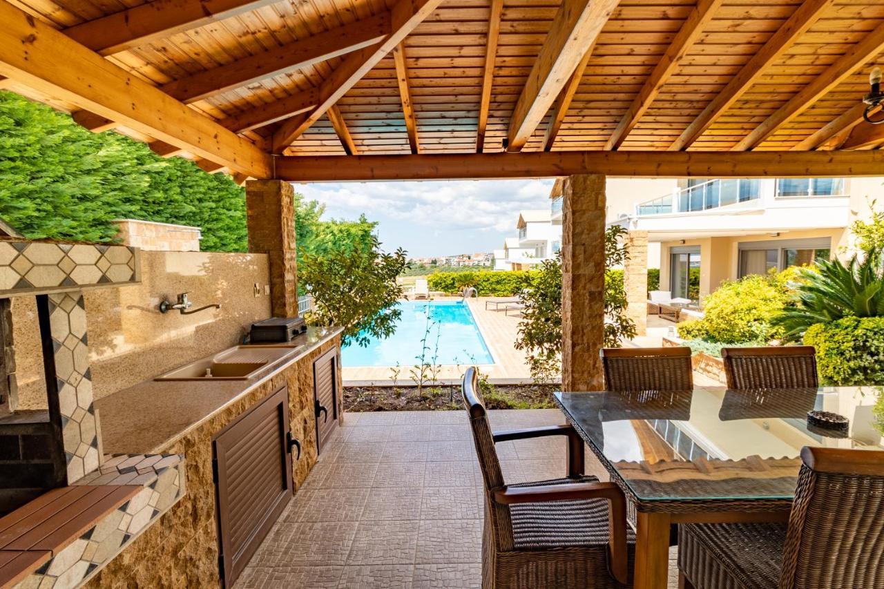 Nefeli & Dina Villas By Diomedes Group Неа-Муданья Экстерьер фото