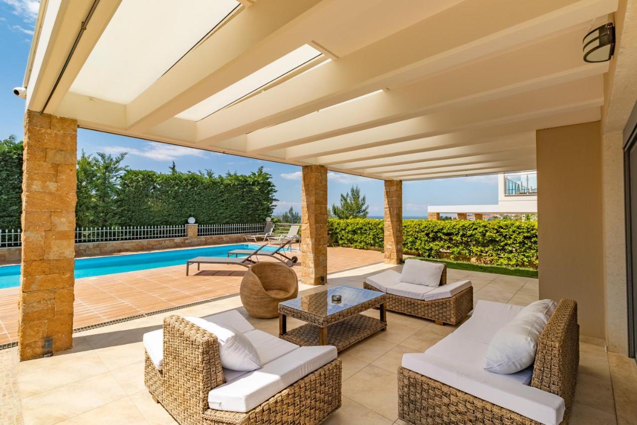 Nefeli & Dina Villas By Diomedes Group Неа-Муданья Экстерьер фото